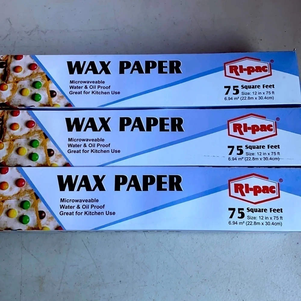 3 for $20.  WAX Paper Bundle Kitchen Household Wrapping